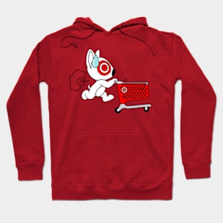 Funny Dog Bullseye Team Member Hoodie